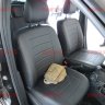 Авточехлы RENAULT-Logan 2004-2014 (Аригон) чер+чер