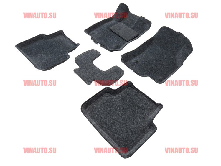 Коврики в салон 3D/VW-Passat B8 2015-
