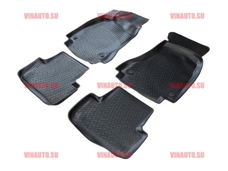 L.Locker/Коврики в салон 3D Audi A4 (B8) sd (07-)/0200030601
