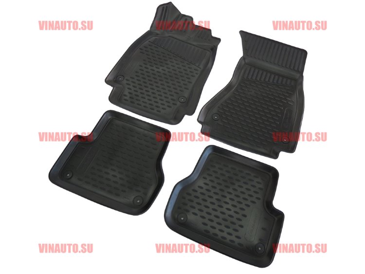 NOVLINE/Коврики в салон AUDI A6 sd 2012- (без перчат. ящика)/ELEMENT3D0423210K