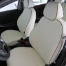 Авточехлы HYUNDAI-Solaris I hb/KIA-Rio III hb 2010-2017 (Аригон) бел+бел Авточехлы HYUNDAI-Solaris I hb/KIA-Rio III hb 2010-2017 (Аригон) бел+бел