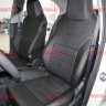 Авточехлы SKODA-Rapid Sport с 2014- (без заднего подлокотника) (Аригон) чер+чер