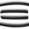 SIM/Дефлектор стекол (к-т) Toyota C-HR 2016-/STOCHR1632