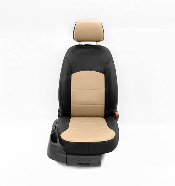 АВТОФРАНТ/Авточехлы KIA Venga c 2010- (Аригон)/чер+беж АВТОФРАНТ/Авточехлы KIA Venga c 2010- (Аригон)/чер+беж