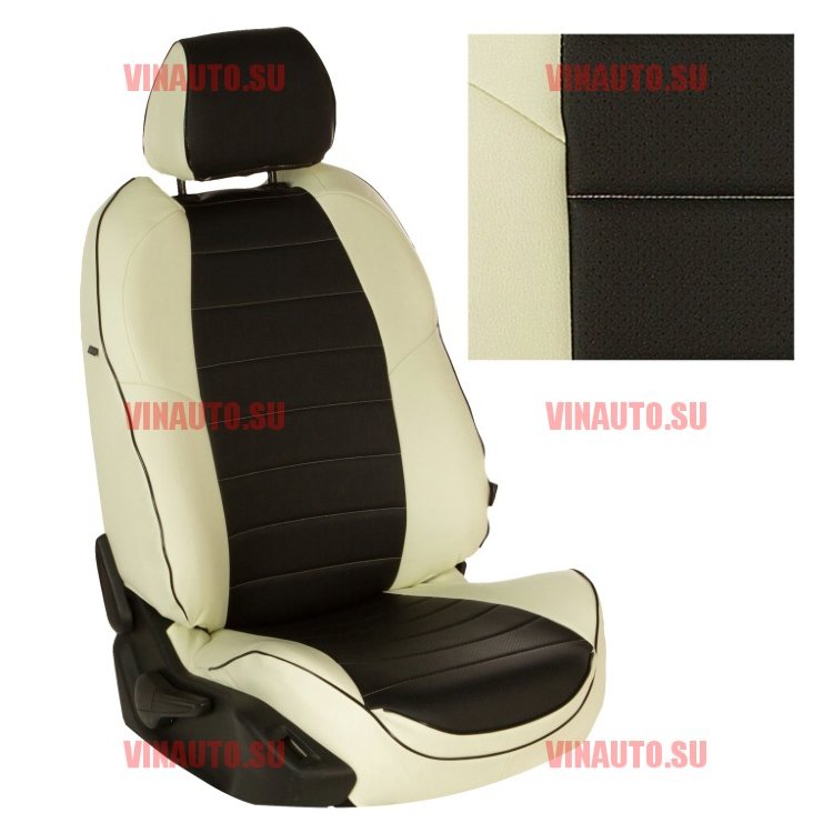 Авточехлы SUBARU-Forester-4 с 2012- (Аригон) бел+чер Авточехлы SUBARU-Forester-4 с 2012- (Аригон) бел+чер
