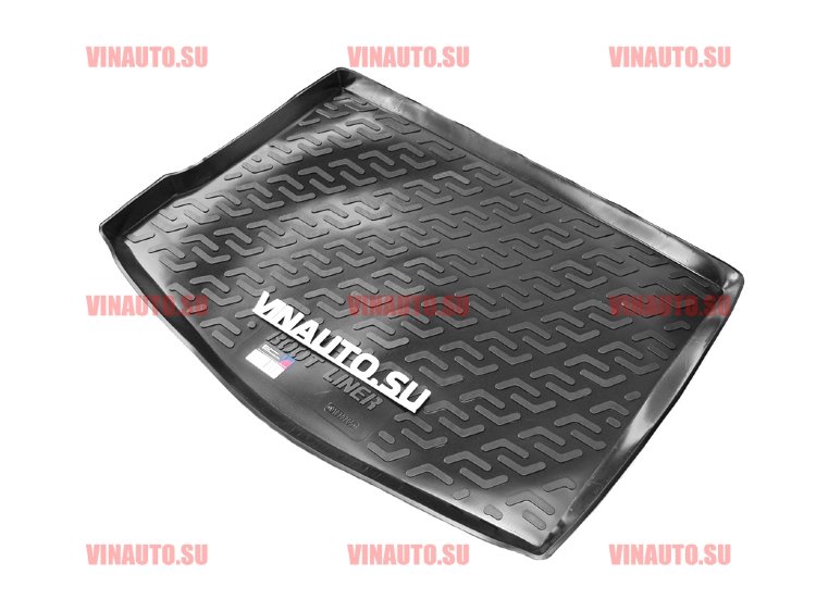 L.Locker/Коврик в багажник Ford Focus 2 хетчбек (05-) (пластик)/0102020500