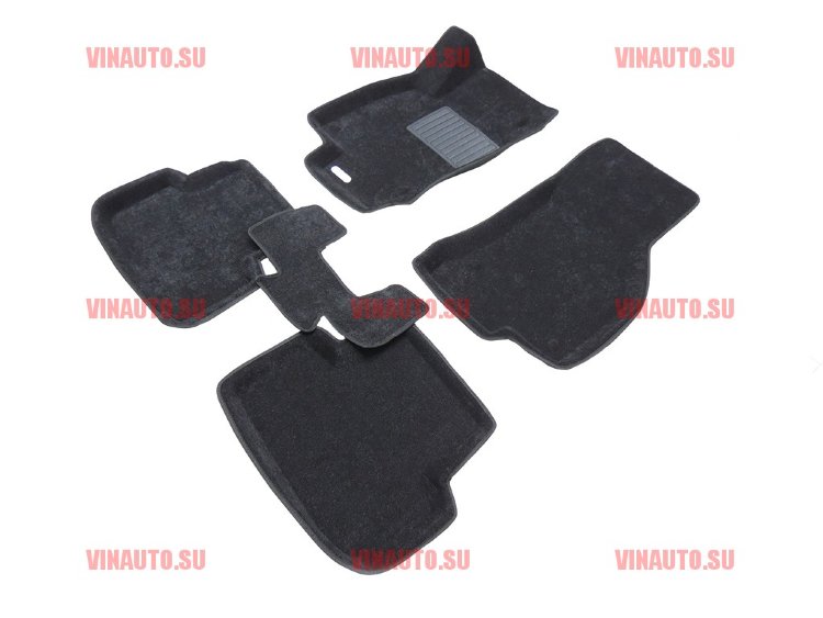 Коврики салона текст. 3D SKODA Octavia A7 (13-), A8 (20-), A3 (14-), Golf 7 (13-) (EMC3D) Original