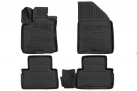 NOVLINE/Коврики в салон 3D GEELY Coolray 2019-2023, 2023-/Belgee X50 2023-/ELEMENT3D02286210k