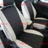 Авточехлы SKODA-Yeti передн. спинки одинаковые 2009- (Аригон) бел+чер Авточехлы SKODA-Yeti передн. спинки одинаковые 2009- (Аригон) бел+чер