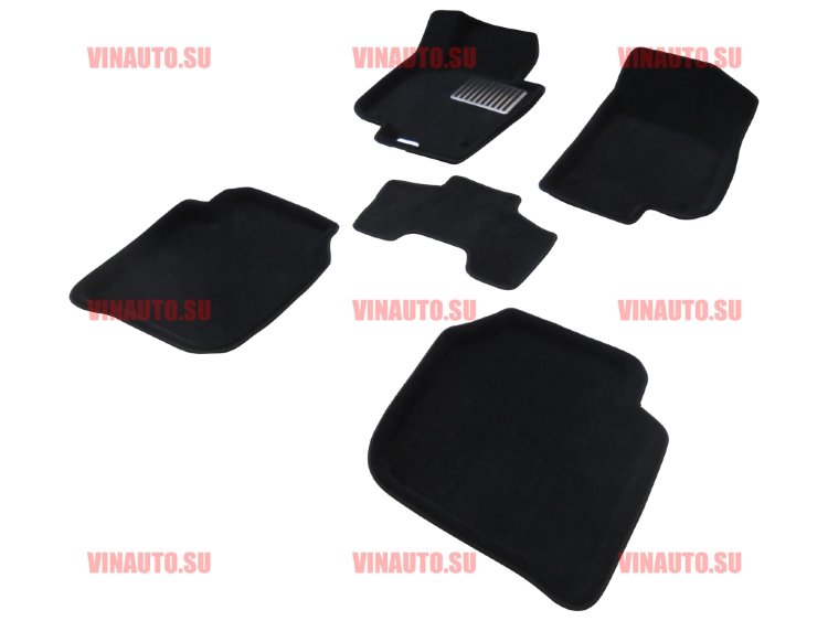 Коврики салона текст. 3D euro-std SKODA Superb (2009-2015) (EM3D) Origina/EM3D004509