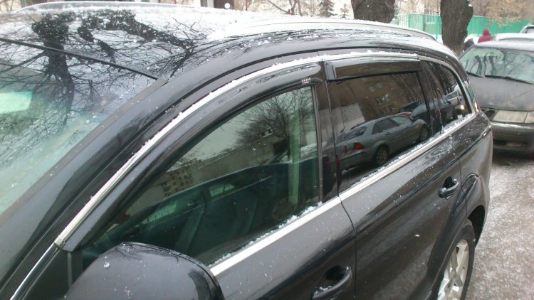 Vstar/Дефлектор стекол (к-т) хром молдинг Subaru Outback 2009-2014/CHR16220 Vstar/Дефлектор стекол (к-т) хром молдинг Subaru Outback 2009-2014/CHR16220