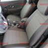 Авточехлы RENAULT-Fluence 40/60 /Megan III с 2010- (Аригон) чер+тем.сер