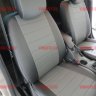 Авточехлы RENAULT-Fluence 40/60 /Megan III с 2010- (Аригон) чер+тем.сер