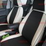 Авточехлы SKODA-Rapid 40\60 с 14-\VW Polo c 20- (без заднего подлокотника) (Аригон) бел+чер