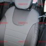 Авточехлы RENAULT- Kaptur (Аригон) чер+тем.сер