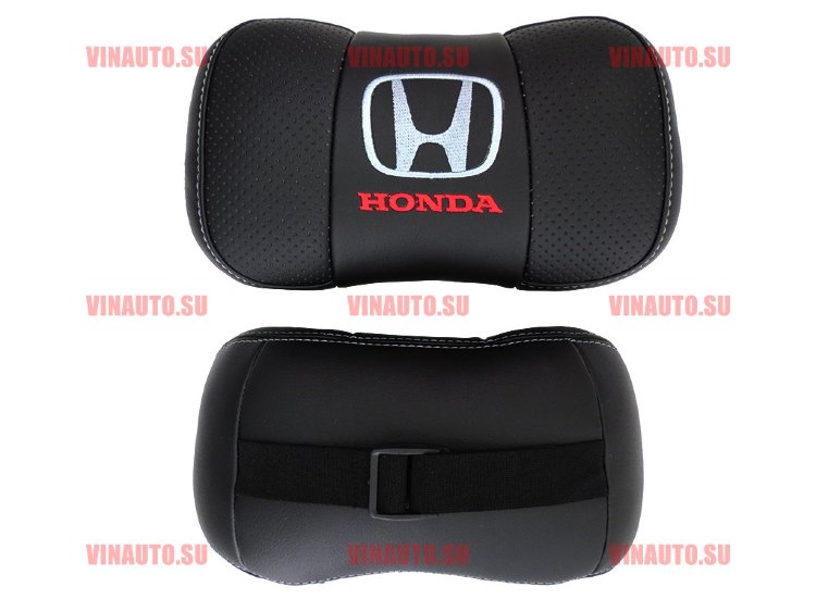 Автомобильные подушки для шеи HONDA (Аригон) чер+чер Автомобильные подушки для шеи HONDA (Аригон) чер+чер