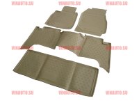 NOVLINE/Коврики в салон LEXUS LX470 1998-2007 бежевые/NLC2915212k