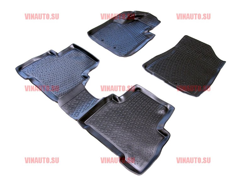 L.Locker/Коврики в салон 3D Kia Sorento (12-)/0203070301