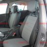 Авточехлы RENAULT-Fluence 40/60 /Megan III с 2010- (Аригон) чер+сер