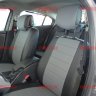 Авточехлы RENAULT-Fluence 40/60 /Megan III с 2010- (Аригон) чер+сер