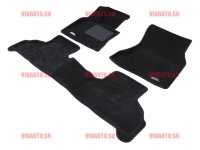Коврики салона текст.BMW X6 F16 2015-> LINER 3D Lux с бортиком черные/ST7400581