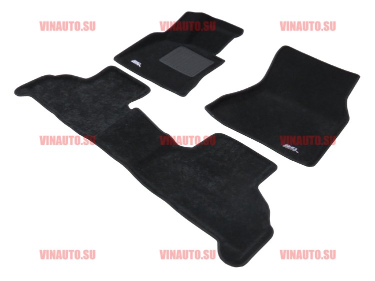 Коврики салона текст.BMW X6 F16 2015-> LINER 3D Lux с бортиком черные/ST7400581