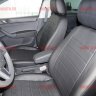 Авточехлы SKODA-Rapid 40\60 с 14-\VW Polo c 20- (без заднего подлокотника) (Аригон) чер+чер