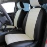 Авточехлы FORD-Focus 2 Comfort (Аригон) чер+бел
