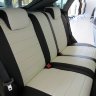 Авточехлы FORD-Focus 2 Comfort (Аригон) чер+бел