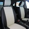 Авточехлы FORD-Focus 2 Comfort (Аригон) чер+бел