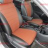 Авточехлы ВАЗ-Lada Vesta/SW Cross/NG (Аригон) чер+тем.коричневый