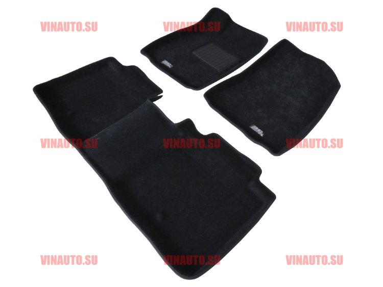 Коврики салона текст.Lexus ES VI/ES VI Hibrid (2012-) LINER 3D Lux черные/ST7400629 