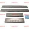 Накладки на пороги TOYOTA Rav-4 2013-2014 Накладки на пороги TOYOTA Rav-4 2013-2014