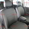 Авточехлы NISSAN-Almera III (G15) сплошная с 2012- (Аригон) чер+чер