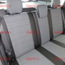 Авточехлы RENAULT-Duster деленное 40\60 \Terrano 2012-2017 (с подуш. без.) (Аригон) чер+сер