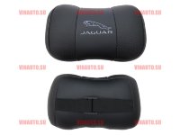 Автомобильные подушки для шеи JAGUAR (Аригон) чер+чер