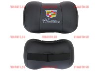 Автомобильные подушки для шеи CADILLAC (Аригон) чер+чер Автомобильные подушки для шеи CADILLAC (Аригон) чер+чер
