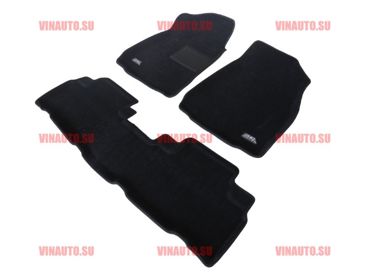 Коврики салона текст.Lexus RX350/450 2009-> LINER 3D Lux с бортиком черные/ST7400363