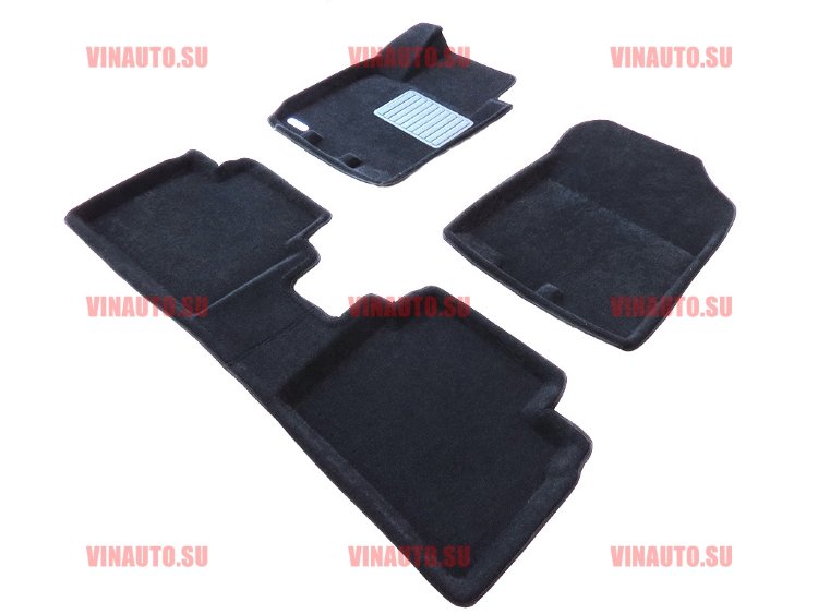 Коврики салона текст. 3D euro-std KIA Rio 3 (2011-) (EMC3D)/EMC3D002922