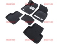 Коврики салона текст. 3D euro-std AUDI Q7 (2015-)/Q8 (2019-) (EM3D) Original/EM3D001108