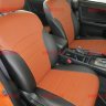 Авточехлы SUBARU-XV с 2011- (Аригон) чер+коричневый