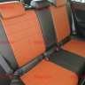 Авточехлы SUBARU-XV с 2011- (Аригон) чер+коричневый